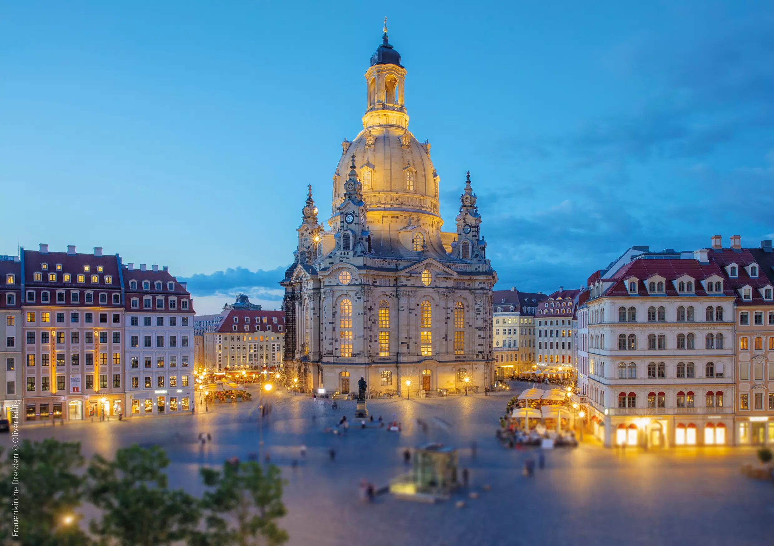 Frauenkirche mit Taschenbergpalais Frauenkirche mit Taschenbergpalais