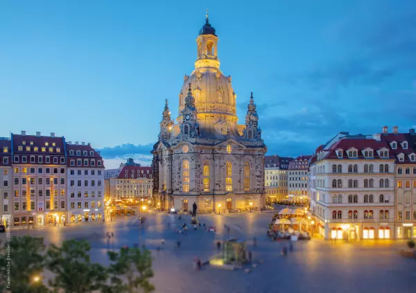Frauenkirche mit Taschenbergpalais